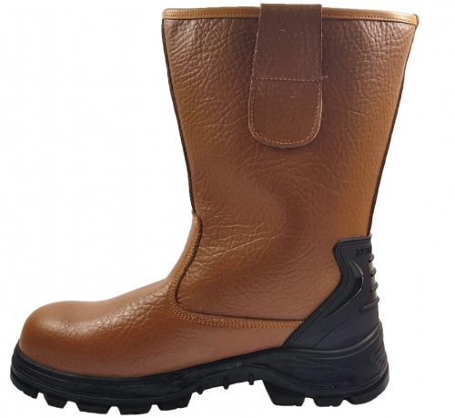 FTSH0096 Roobuck  Steel Toe Cap Leather Hard wearing work boot Safety Rigger Boot