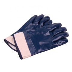 Industrial Cotton Nitrile Work Oil Resistant Hand Gloves